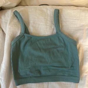 Target Women's Blue and Green Crop-top
